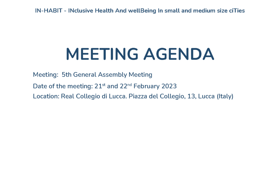 IN-HABIT, Lucca, 21 e 22 febbraio 2023